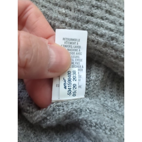 Aerie Offline Twist Front Long Sleeve Ribbed Sweater Sz Medium Athleisure EUC - Picture 14 of 14